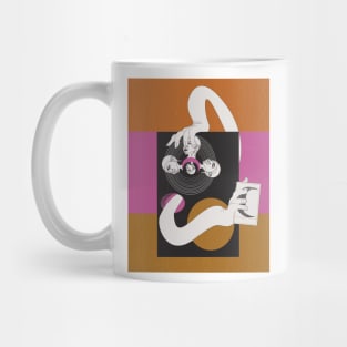 Twisted Humanz 60s psychedelic art Mug